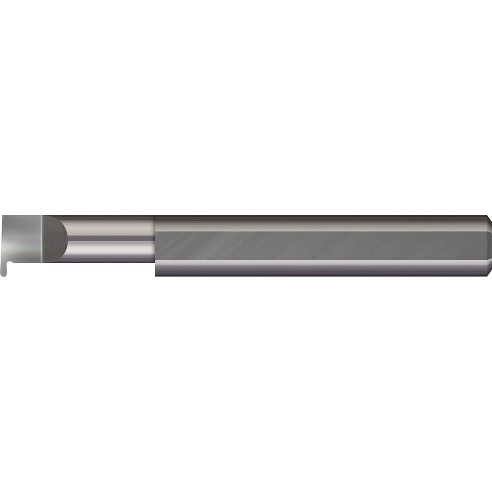 Micro 100 - Grooving Tools; Grooving Tool Type: Full Radius ; Material: Solid Carbide ; Shank Diameter (Decimal Inch): 0.5000 ; Shank Diameter (Inch): 1/2 ; Groove Width (Decimal Inch): 0.0930 ; Projection (Decimal Inch): 0.1500 - Exact Industrial Supply