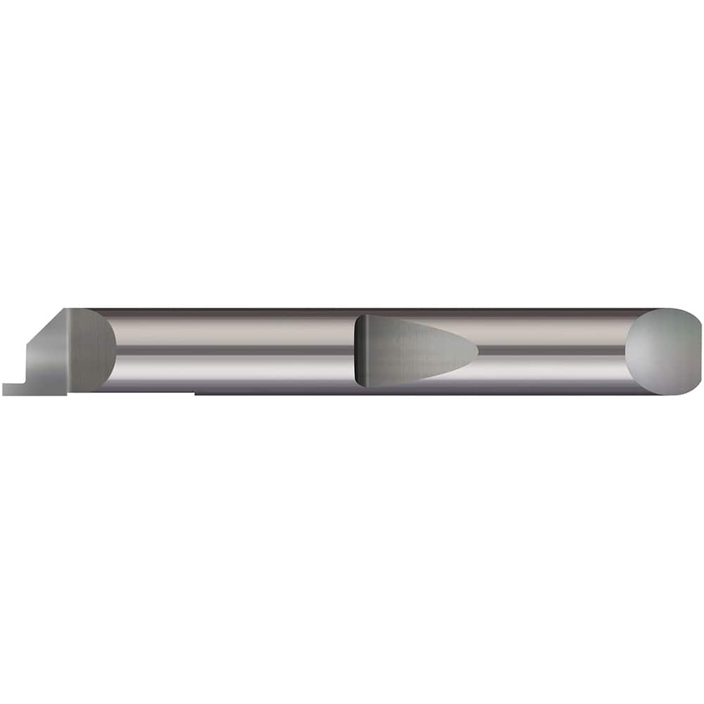 Micro 100 - Grooving Tools; Grooving Tool Type: Face ; Material: Solid Carbide ; Shank Diameter (Decimal Inch): 0.3125 ; Shank Diameter (Inch): 5/16 ; Groove Width (Decimal Inch): 0.0620 ; Projection (Decimal Inch): 0.1000 - Exact Industrial Supply