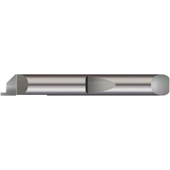 Micro 100 - Grooving Tools; Grooving Tool Type: Face ; Material: Solid Carbide ; Shank Diameter (Decimal Inch): 0.3125 ; Shank Diameter (Inch): 5/16 ; Groove Width (Decimal Inch): 0.0620 ; Projection (Decimal Inch): 0.1000 - Exact Industrial Supply