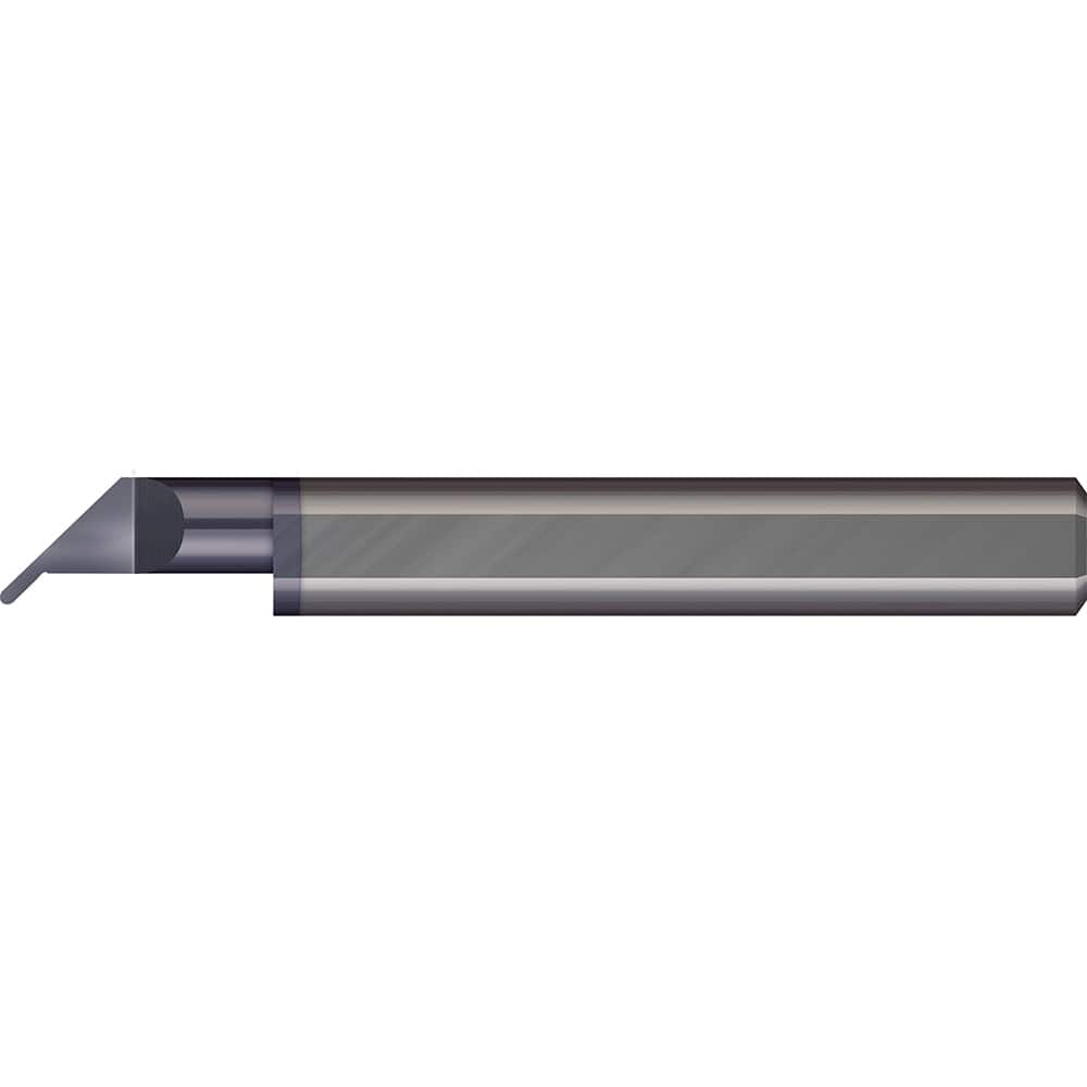 Micro 100 - Grooving Tools; Grooving Tool Type: Undercut ; Material: Solid Carbide ; Shank Diameter (Decimal Inch): 0.3125 ; Shank Diameter (Inch): 5/16 ; Groove Width (Decimal Inch): 0.0500 ; Projection (Decimal Inch): 0.0830 - Exact Industrial Supply