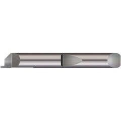 Micro 100 - Grooving Tools; Grooving Tool Type: Face ; Material: Solid Carbide ; Shank Diameter (Decimal Inch): 0.3750 ; Shank Diameter (Inch): 3/8 ; Groove Width (Decimal Inch): 0.0930 ; Projection (Decimal Inch): 0.1000 - Exact Industrial Supply