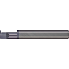 Micro 100 - Grooving Tools; Grooving Tool Type: Retaining Ring ; Material: Solid Carbide ; Shank Diameter (Decimal Inch): 0.3125 ; Shank Diameter (Inch): 5/16 ; Groove Width (Decimal Inch): 0.0380 ; Projection (Decimal Inch): 0.1000 - Exact Industrial Supply