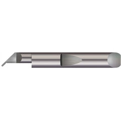 Micro 100 - Grooving Tools; Grooving Tool Type: Undercut ; Material: Solid Carbide ; Shank Diameter (Decimal Inch): 0.3125 ; Shank Diameter (Inch): 5/16 ; Groove Width (Decimal Inch): 0.0620 ; Projection (Decimal Inch): 0.0830 - Exact Industrial Supply