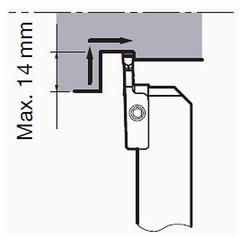 CGWSR2020-FLR3GP Grooving Tool - Caliber Tooling