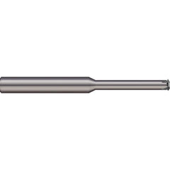 Single Profile Thread Mill: 7/8-5 to 7/8-12, 5 to 12 TPI, Internal & External, 6 Flutes, Solid Carbide 0.72″ Cut Dia, 3/4″ Shank Dia, 4″ OAL, Bright/Uncoated