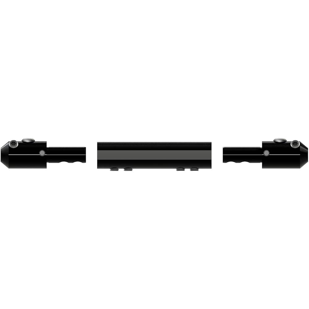 Micro 100 - Boring & Grooving Bar Holders; Inside Diameter (Inch): 7/16 ; Inside Diameter (Decimal Inch): 0.4375 ; Outside Diameter (Decimal Inch): 1.0000 ; Outside Diameter (Inch): 1 ; Overall Length (Decimal Inch): 2.50000 ; Overall Length (Inch): 2-1/2 - Exact Industrial Supply