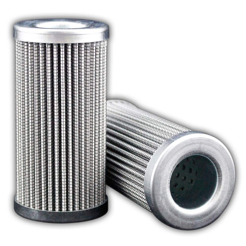 Replacement/Interchange Hydraulic Filter Element: Microglass, 10  µ