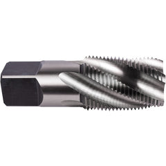 ‎1″-11.5 5 Flute Union Butterfield HSS Bright NPT Pipe Tap Spiral Flute 30 ANSI E-code # 15481X11.1/2 - Exact Industrial Supply