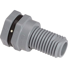 Hayward - Plastic Pipe Fittings; Type: Bulkhead Fitting ; Fitting Size: 1-1/4 (Inch); End Connections: FNPT x FNPT ; Material: CPVC ; Schedule: 80 ; Maximum Pressure (psi): 150.00 - Exact Industrial Supply