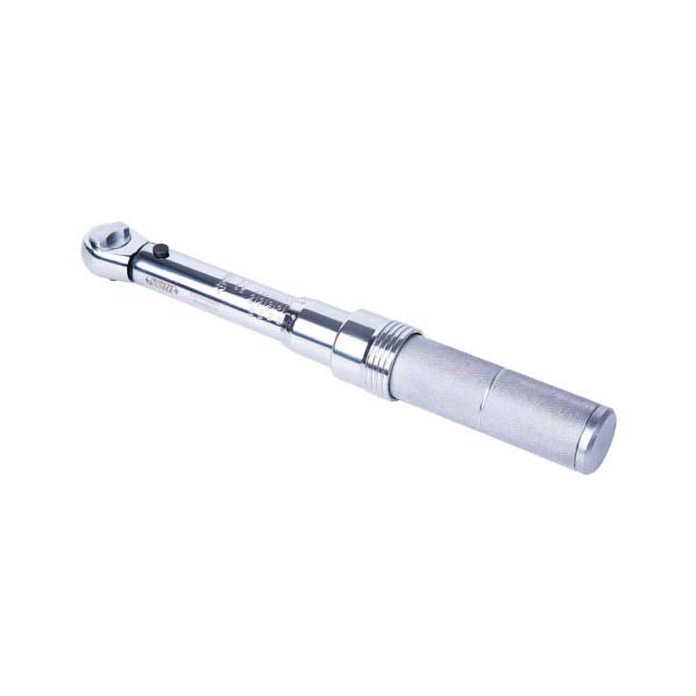 Insize USA LLC - Torque Wrenches; Type: Mechanical ; Drive Size: 1/4 ; Maximum Torque (Ft/Lb): 200.00 ; Maximum Torque (Nm): 22.000 ; Minimum Torque (Nm): 4.000 ; Minimum Torque (Ft/Lb): 40.00 - Exact Industrial Supply