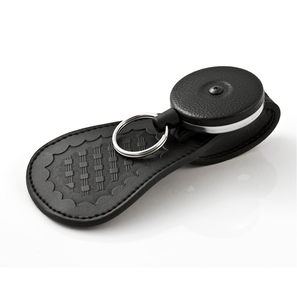 Key-Bak - Key Control; Type: Retractable Key Chain ; Number of Keys: 22 ; Color: Black ; Width (Inch): 1 - Exact Industrial Supply