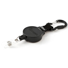 Key-Bak - Key Control; Type: Retractable ID Holder ; Number of Keys: 10 ; Color: Black ; Width (Inch): 1 - Exact Industrial Supply