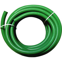 JGB Enterprises - Liquid Suction & Discharge Hose; Inside Diameter (Inch): 2 ; Length (Feet): 100 ; Material: PVC ; Working Pressure (psi): 50.000 ; Vacuum Rating: 29 In. Hg ; Color: Green - Exact Industrial Supply