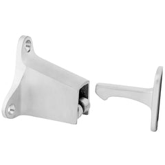 IVES - Stops; Type: Automatic Holder Wall Stop ; Finish/Coating: Satin Chrome ; Projection: 3-1/2 (Inch); Mount Type: Wall - Exact Industrial Supply