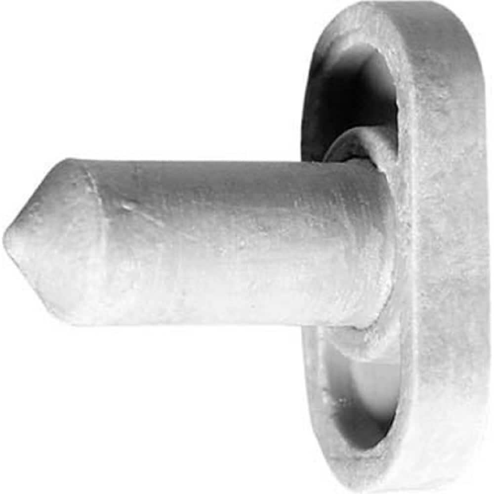 Rockwood - Stops; Type: Door Silencer ; Finish/Coating: Gray ; Projection: 4 (Inch); Mount Type: Wall - Exact Industrial Supply