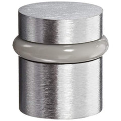 Rockwood - Stops; Type: Door Stop ; Finish/Coating: Satin Chrome ; Projection: 2 (Inch); Mount Type: Floor - Exact Industrial Supply