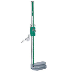 Insize USA LLC - Electronic Height Gages; Maximum Measurement (Decimal Inch): 24 ; Maximum Measurement (mm): 600 ; Resolution (Decimal Inch): 0.0005 ; Data Output: SPC ; Display Type: LED ; Accuracy (Inch): 0.002500 - Exact Industrial Supply