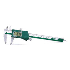 Insize USA LLC - Electronic Calipers; Minimum Measurement (Decimal Inch): 0.0000 ; Maximum Measurement (Decimal Inch): 12 ; Accuracy Plus/Minus (Decimal Inch): 0.0012 ; Resolution (Decimal Inch): 0.0005 ; IP Rating: None ; Data Output: Yes - Exact Industrial Supply