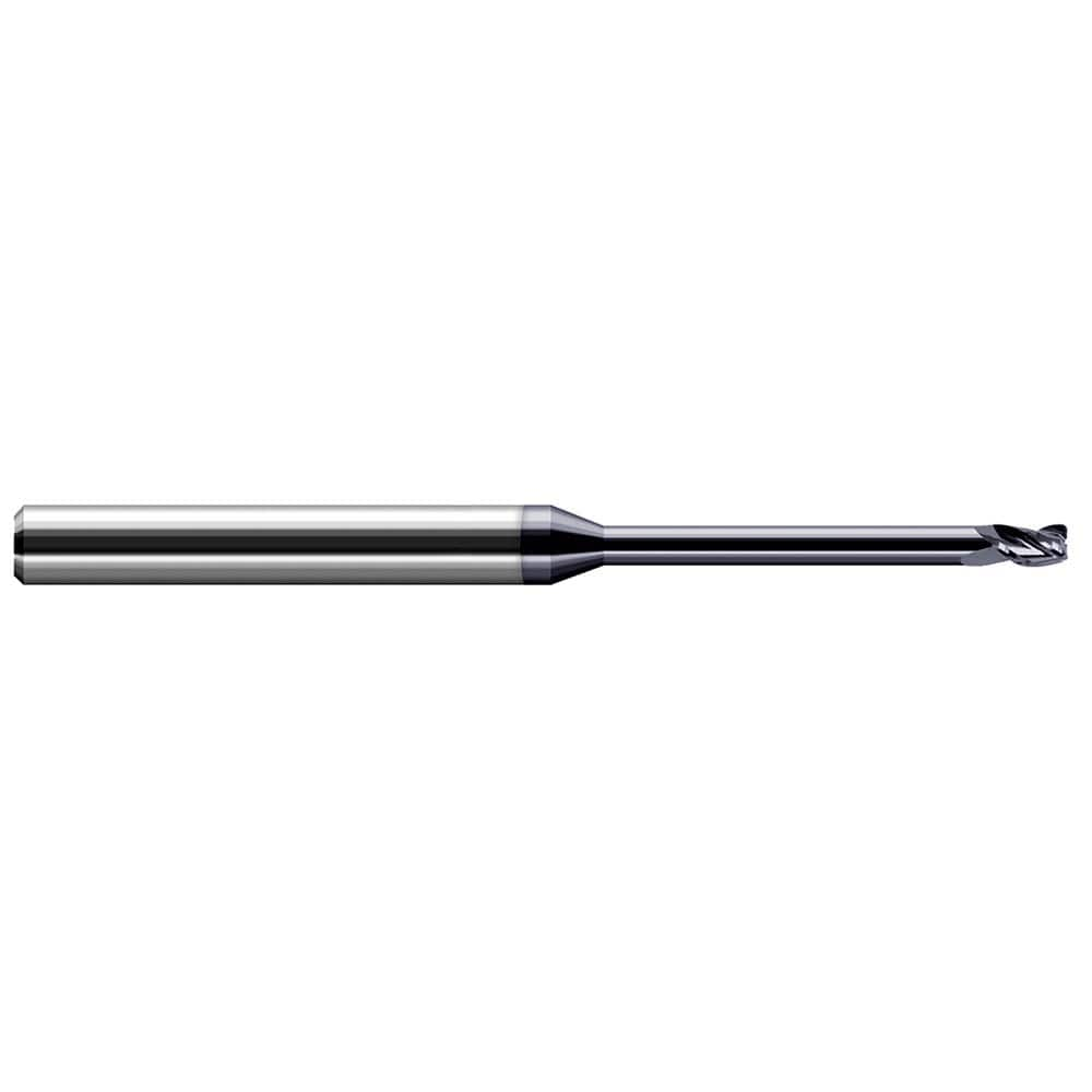 Harvey Tool - Corner Radius & Corner Chamfer End Mills; Mill Diameter (Inch): 5/8 ; Mill Diameter (Decimal Inch): 0.6250 ; End Type: Corner Radius ; Corner Radius (Decimal Inch): 0.0300 ; Number of Flutes: 4 ; Material: Solid Carbide - Exact Industrial Supply