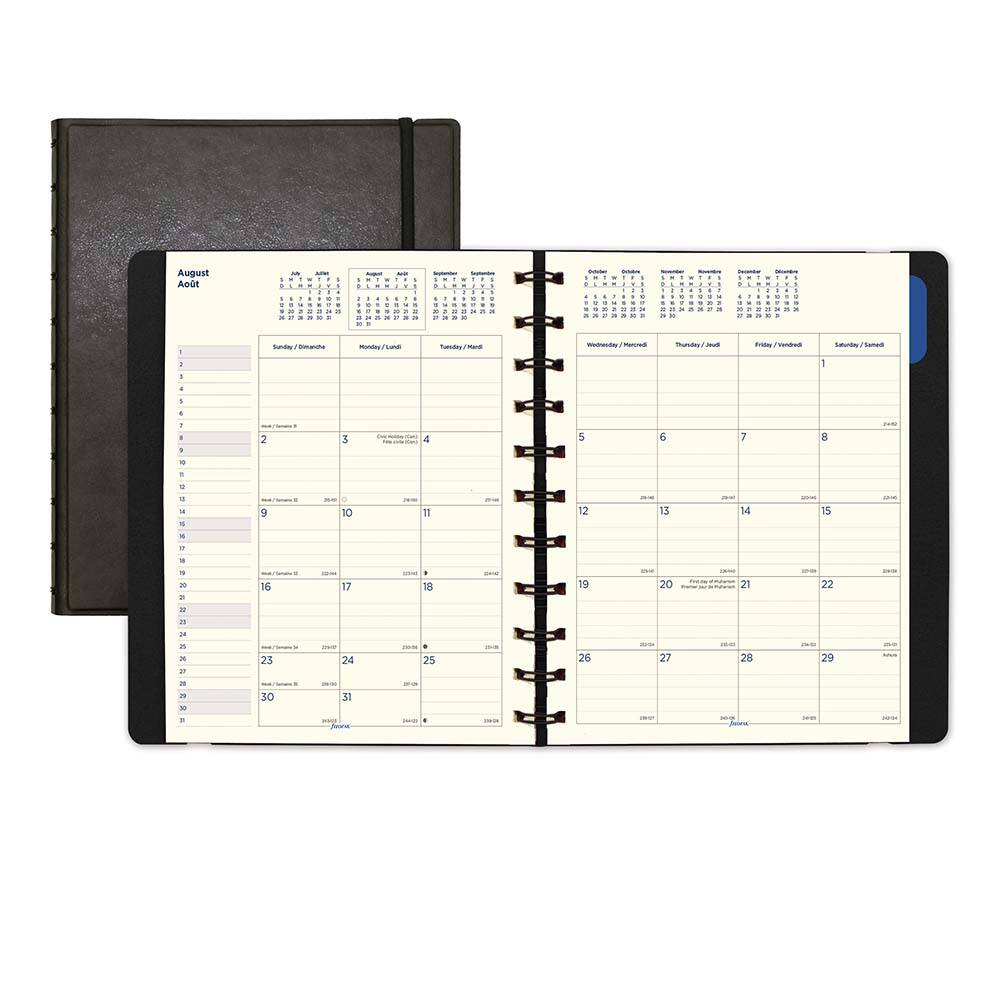 FiloFax - Note Pads, Writing Pads & Notebooks Writing Pads & Notebook Type: Appointment Book Size: 10-7/8 x 8-1/2 - Caliber Tooling