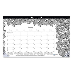 Blueline - Note Pads, Writing Pads & Notebooks Writing Pads & Notebook Type: Desk Pad Size: 17-3/4 x 10-7/8 - Caliber Tooling