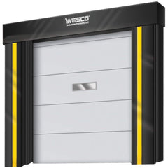 Wesco Industrial Products - Dock Strip Doors/Curtains Door Width (Feet): 8 Door Height (Feet): 8 - Caliber Tooling