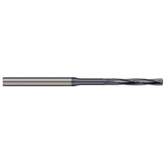 Harvey Tool - 0.1245" Diam 4-Flute Straight Shank Helical Flute Solid Carbide Chucking Reamer - Exact Industrial Supply