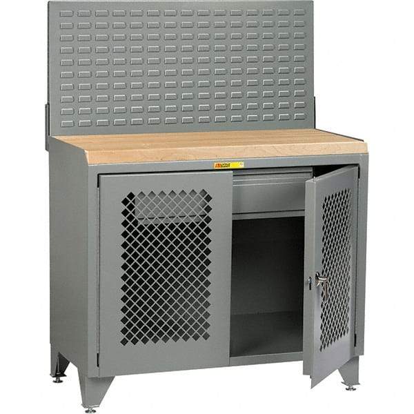 Little Giant - Stationary Workstations Type: Security Workstation Width (Inch): 48 - Caliber Tooling