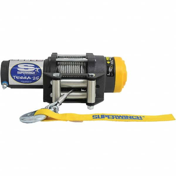 Superwinch - Automotive Winches Type: DC Electric Winch Pull Capacity (Lb.): 2,500 (Pounds) - Caliber Tooling