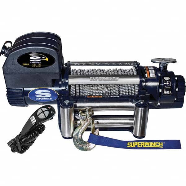 Superwinch - Automotive Winches Type: Heavy-Duty Recovery Winch Pull Capacity (Lb.): 9,500 (Pounds) - Caliber Tooling