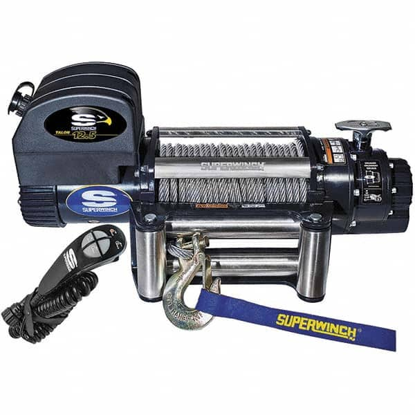 Superwinch - Automotive Winches Type: Heavy-Duty Recovery Winch Pull Capacity (Lb.): 12,500 (Pounds) - Caliber Tooling