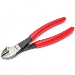 Diagonal Cutting Plier: 0.4″ & 12 AWG Cutting Capacity 25/32″ Jaw Length, Angled Head, Double Dip Handle