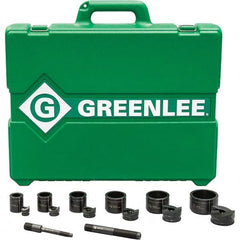 Greenlee - Punch & Driver Kits Tool Type: Knockout Set Punch Shape: Round - Caliber Tooling