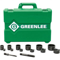 Greenlee - Punch & Driver Kits Tool Type: Knockout Set Punch Shape: Round - Caliber Tooling