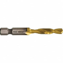 Greenlee - Combination Drill & Tap Sets Minimum Thread Size (mm): M6x1.00 Maximum Thread Size (mm): M6x1.00 - Caliber Tooling