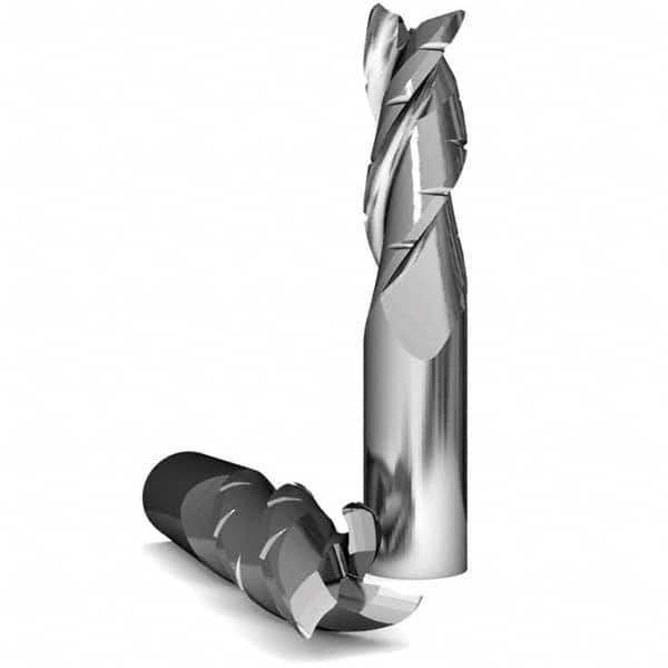 Accupro - Roughing & Finishing End Mills Mill Diameter (Decimal Inch): 0.5000 Corner Radius (Decimal Inch): 0.0900 - Caliber Tooling