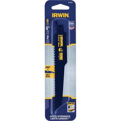 Irwin - Reciprocating Saw Blades Blade Material: Bi-Metal Blade Length (Inch): 6 - Caliber Tooling