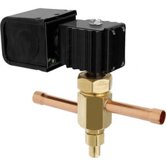 Parker - 3/8" Port Brass Solenoid Solenoid Valve - Caliber Tooling