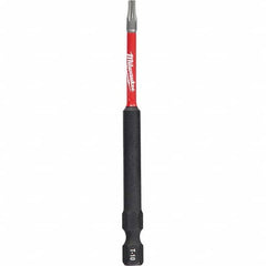 Milwaukee Tool - 1/4" Hex T10 Torx Impact Ready Bit - Caliber Tooling