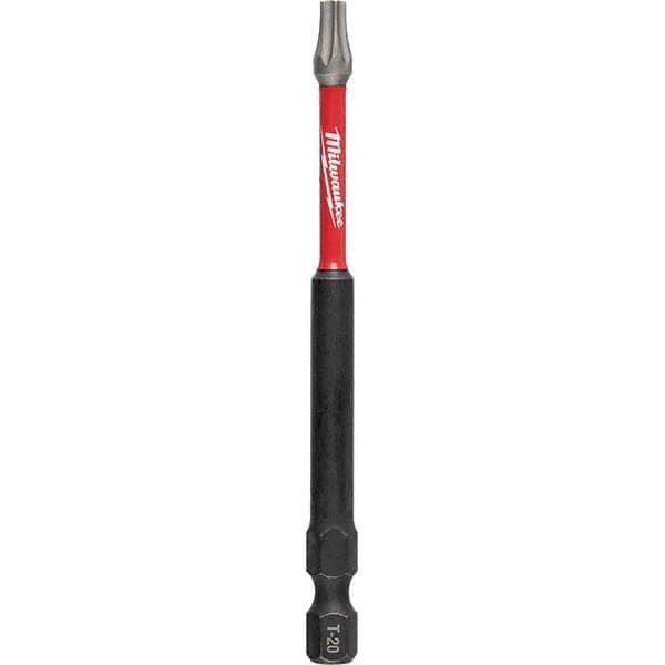 Milwaukee Tool - 1/4" Hex T20 Torx Impact Ready Bit - Caliber Tooling