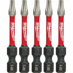 Milwaukee Tool - 1/4" Hex T20 Torx Impact Ready Bit - Caliber Tooling