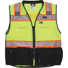 MCR Safety - High Visibility Vests Vest Style: Surveyor's Vest Type: Hi Visibility - Caliber Tooling