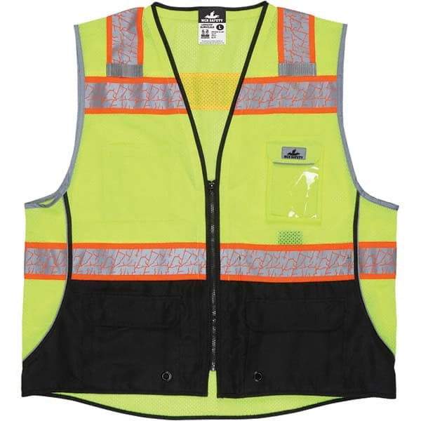 MCR Safety - High Visibility Vests Vest Style: Surveyor's Vest Type: Hi Visibility - Caliber Tooling