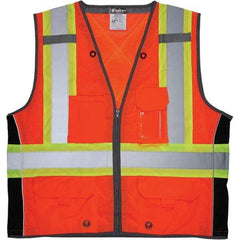 MCR Safety - High Visibility Vests Vest Style: Surveyor's Vest Type: Hi Visibility - Caliber Tooling