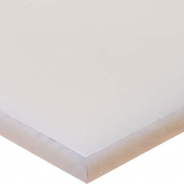 USA Sealing - 4' x 12" x 1/16" Semi-Clear White Polypropylene Sheet - Caliber Tooling