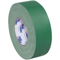 Tape Logic - Pack of (3), 60 Yd Rolls 2" x 11 mil Green Rubber Gaffers Tape - Caliber Tooling