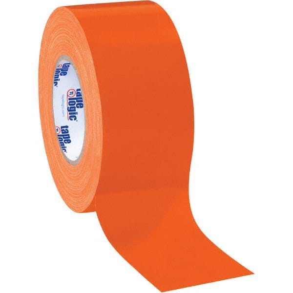 Tape Logic - Pack of (3) 60 Yd Rolls 3" x 10 mil Orange Rubber Duct Tape - Caliber Tooling