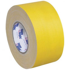 Tape Logic - Pack of (3) 60 Yd Rolls 3" x 11 mil Yellow Rubber Gaffers Tape - Caliber Tooling