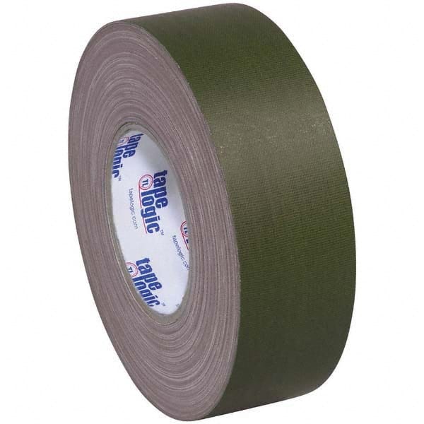 Tape Logic - Pack of (3) 60 Yd Rolls 3" x 11 mil Olive Green Rubber Gaffers Tape - Caliber Tooling