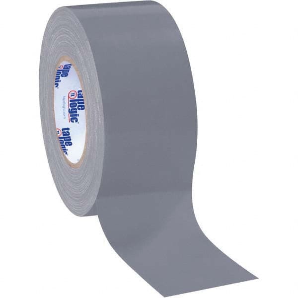 Tape Logic - Pack of (16) 60 Yd Rolls 3" x 9 mil Silver Rubber Duct Tape - Caliber Tooling